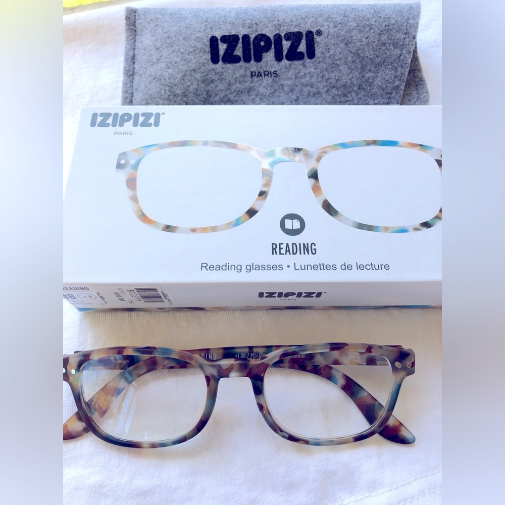 Izipizi Blue Tortoise B style #1 magnification readers